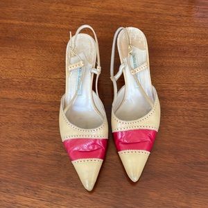 Manolo Blahnik slingbacks